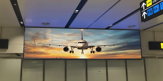Applications of LED display in the airport